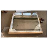 MEW Custom Cut Mirrors 2e 38x35.5 in wood crate