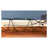 Iron Plate Holder 27ï¿½ x 9ï¿½