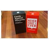 Cards Against Humanity & Never Have I Ever Games