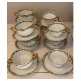 Haviland & Co Limogea France China Set of 20