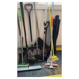 Long handle tool and mop assortment