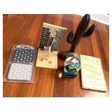 Bookshelf Decor & Coasters