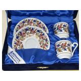 Kutahya Porcelain Demitasse Set in Case