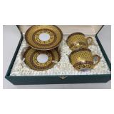 Hand Painted Thailand Demitasse Set