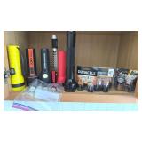 Flashlights and batteries