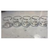 Vintage Classic Car Roly Poly Glasses