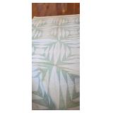 Handmade Brunscwsig & Fils Art Deco Angles Quilt.