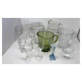 Glass Pitchers & Stemmed Glassware