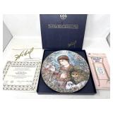 Edna Hibel Christmas Plate 1989