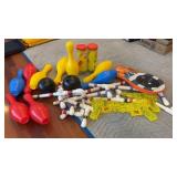 Paddle Ball Set -New, Marshmallow Shooters &