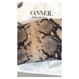 Tanner Animal Print Handbag Made in Italy