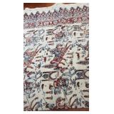 Multi Colored Tapestry. Approximately 90x50