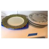 Ceramic & China Plates - 8 pcs