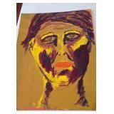 Self Portraits (Total of 2). 14x16 and 15x20