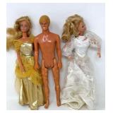 Vintage Ken & Barbie Dolls - 3