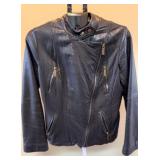Michael Kors menï¿½s lather, biker jacket size