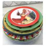 Coca-Cola & Other Side Plates - 7pc