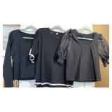 Black tops all size medium