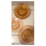 Block Pink Hocking Glass Set of 13