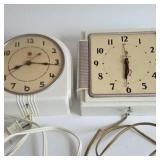 MCM Clocks - Untested Sq missing face cover