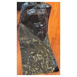 Carlisle Black Plastic Garment Bags - Lg Roll