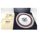 White House 7 1/2' Dessert Plate Abraham Lincoln