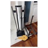 Fireplace Tool Set & Log Holders