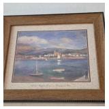 Various Sailboats in Glass Frames (Total of 4)