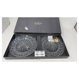 Waterford Lismore Salad Plate Pair