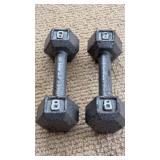 Hand Weights Set of 2 - 8lbs
