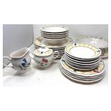 Noritake Homecraft China - 28 Pcs