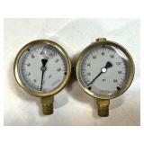 Noshok Pressure Gauges Pair