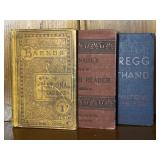 Antique Children's Readers School Books