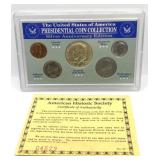 American Historic Society US Presidential Coin Set