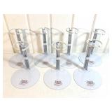 Precious Moments Doll Stands Lot of 7