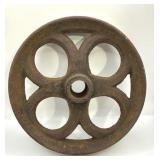 Antique Cast Iron Pulley Wheel