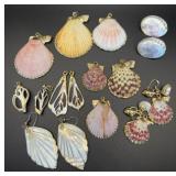 Sea  Shell Pendants & Earrings