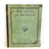State of Michigan 1937 Geography Book