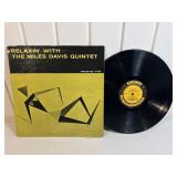 Miles Davis Quintet Relaxin' With Album Vinyl