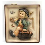 Goebel Hummel Merry Wanderer Ceramic Wall Plaque