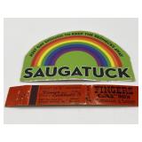 Michigan Inclusive Bumper Sticker & Fingers