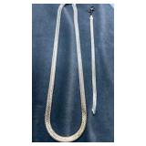 Napier necklace & bracelet set. 18' necklace