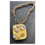 Vintage traveling music box.  Needs Repair