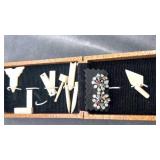 Vintage Mini Masonic working tools & Eastern star