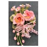 Vintage floral brooch