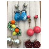 Clip on earring collection