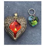 Heart charms