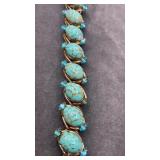 Bracelet w/ Turquoise Color Stones
