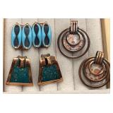 Matisse clip on earrings