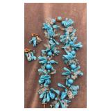 Vintage Made in Italy Necklace & Clip on earrings